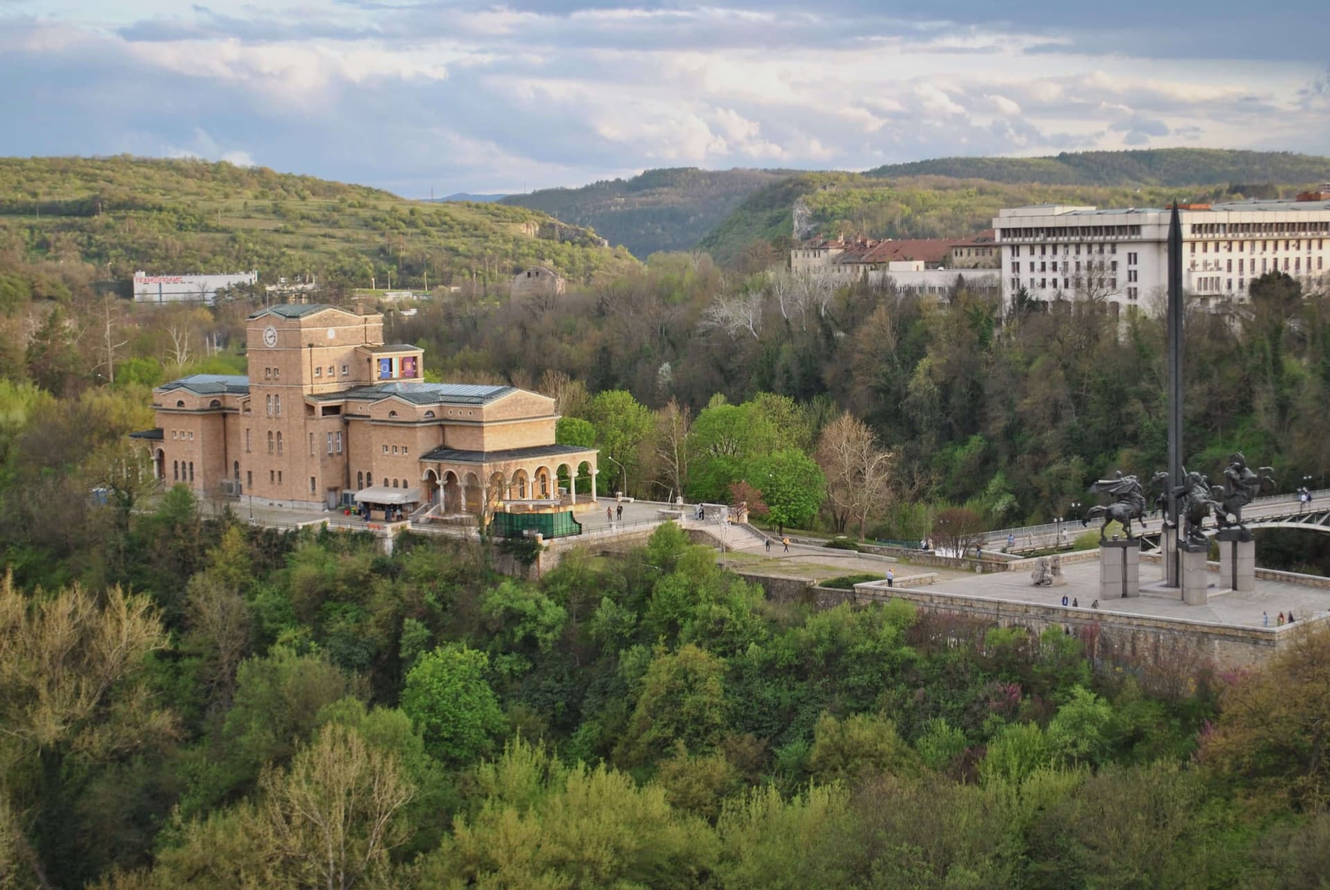 The Asenevtsi Monument in Veliko Tarnovo