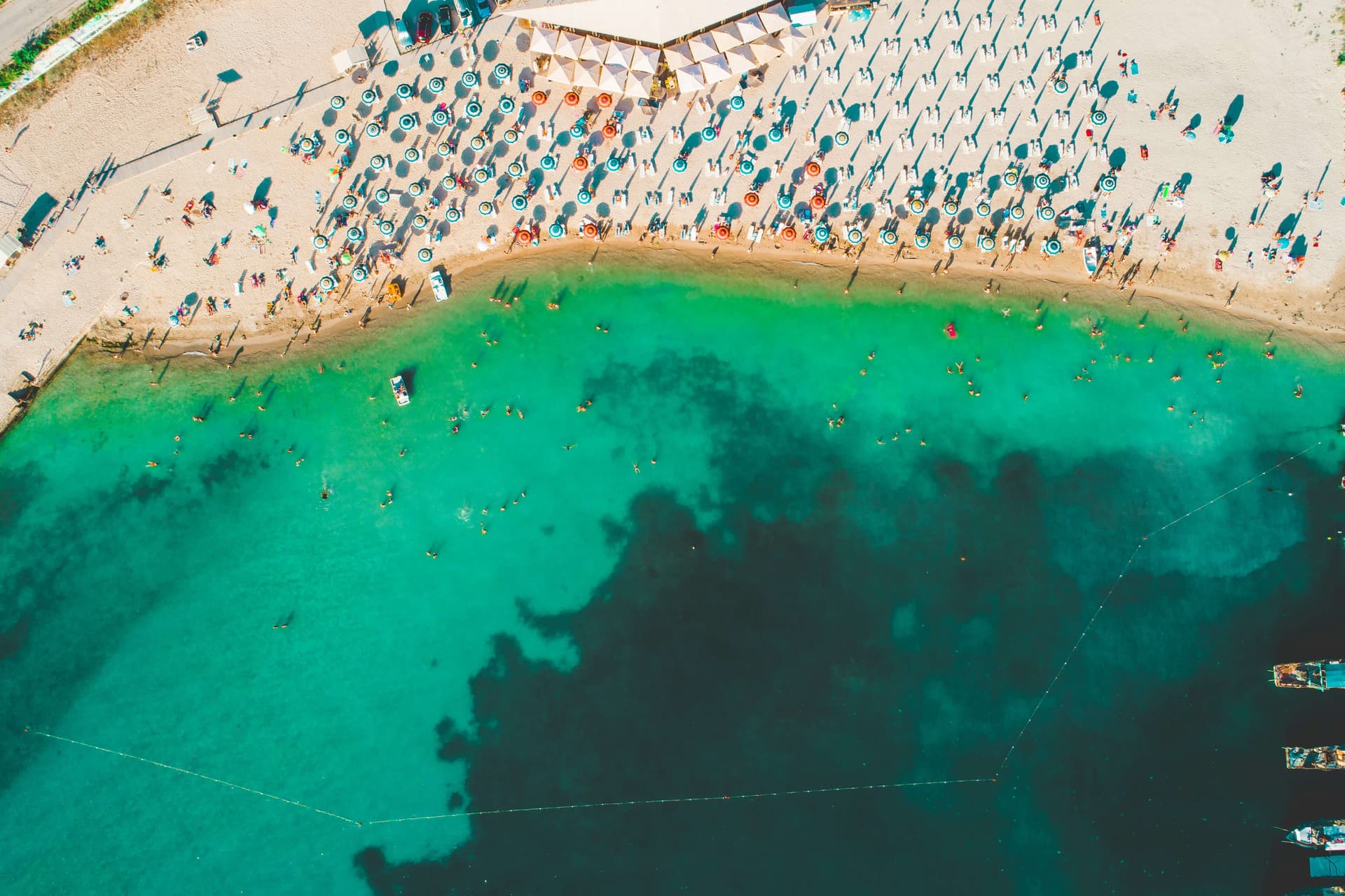 Summer beach in Kavarna