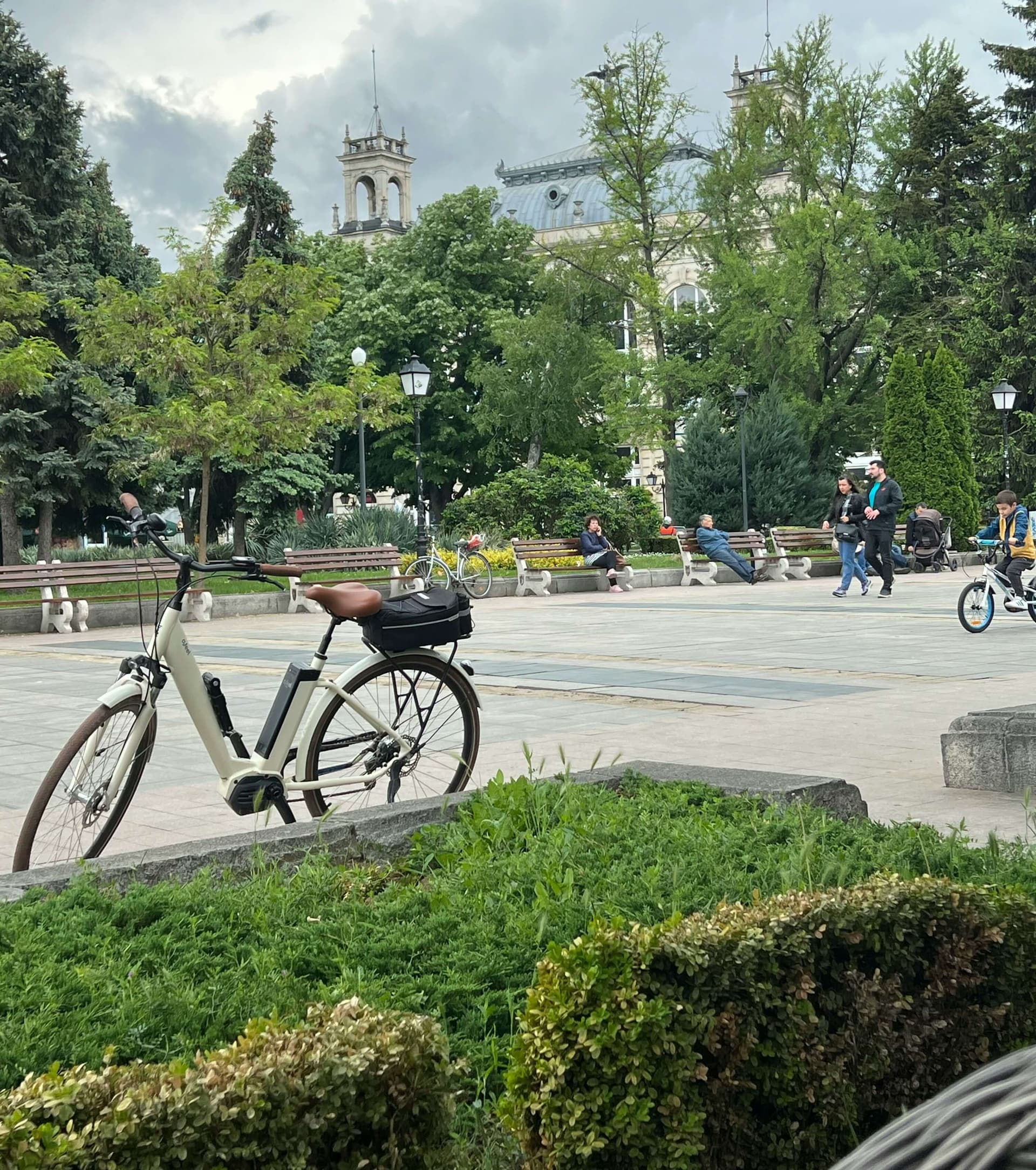 The heart of central Ruse and its historic architecture