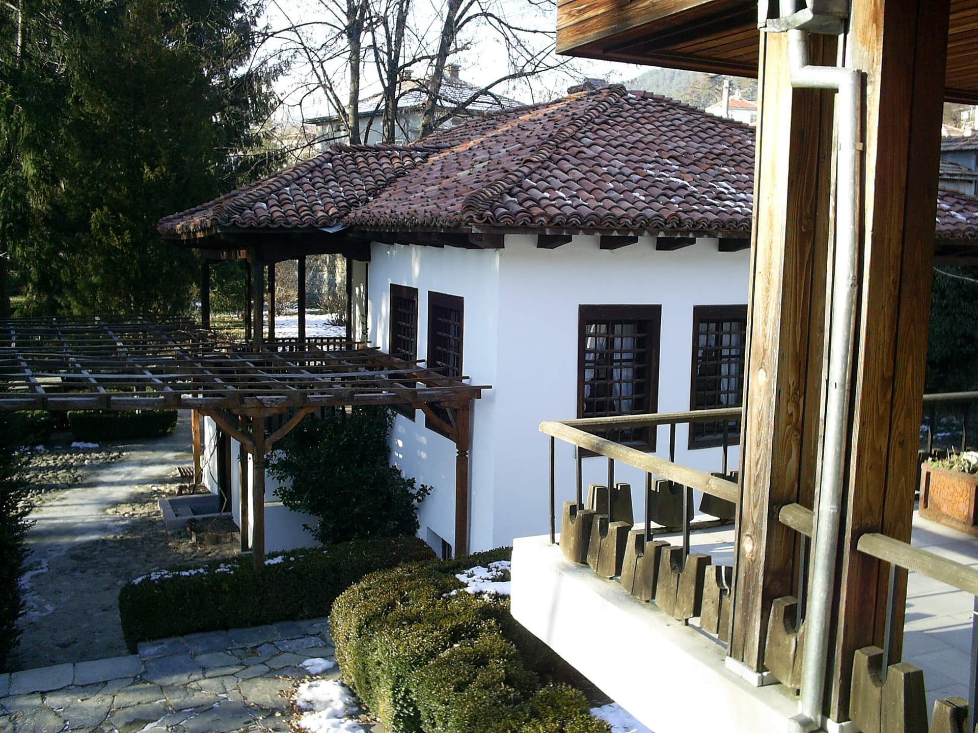 The reconstructed Botev family house at the National Museum "Hristo Botev" in Kalofer